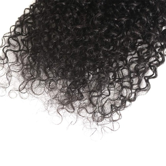 Brazilian Curly Hair Weave 3 Bundles With Closure